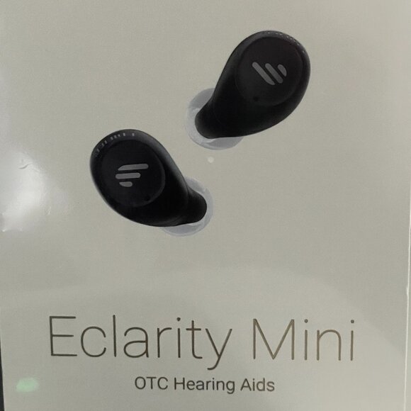 EDIFIER MINI || OTC Bluetooth Hearing Aids Rechargeable Noise Canceling w/ Case - Picture 2 of 9